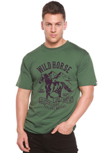 Load image into Gallery viewer, Wild Horse Spun Bamboo® Men's Bamboo Viscose/Organic Cotton Short Sleeve Graphic T-Shirt
