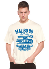 Load image into Gallery viewer, Malibu 80 Men's Bamboo Viscose/Organic Cotton Short Sleeve Graphic T-Shirt
