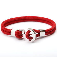 Load image into Gallery viewer, Amazing Multilayer Anchor Bracelets Charm Survival Rope Chain  Fashion Jewelry Bracelet Men For Women Best Gift
