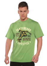 Load image into Gallery viewer, Skateboard Lifestyle Men's Bamboo Viscose/Organic Cotton Short Sleeve Graphic T-Shirt
