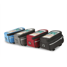 Load image into Gallery viewer, Bike Bag Bicycle Bag Phone Case For Bicycle Cycling Mobile Bike Accessories Head Tube Cell Mobile Phone Bag Case Waterproof Bike Handlebar Bag Bicycle Phone Mount Bicycle Phone Mount Holder Pouch Bag Cycling Frame
