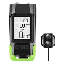 Load image into Gallery viewer, 4000mAh Bike LED Lights Bicycle Computer With Horn USB Rechargeable Flashlight Bike Speedometer Waterproof USB Rechargeable Bicycle Computer With Loud Bike Bell Waterproof Bike Odometer
