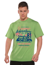 Load image into Gallery viewer, Sammer Adventure Spun Bamboo® Men's Bamboo Viscose/Organic Cotton Short Sleeve Graphic T-Shirt
