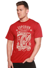 Load image into Gallery viewer, Superior Motorcycle Spun Bamboo® Men's Bamboo Viscose/Organic Cotton Short Sleeve Graphic T-Shirt
