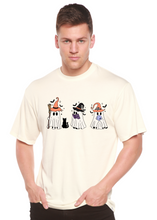 Load image into Gallery viewer, Halloween Boo Men's Bamboo Viscose/Organic Cotton Short Sleeve Graphic T-Shirt

