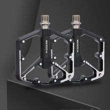 Load image into Gallery viewer, Bicycle Pedal Non-Slip  Bike Pedals Aluminum Alloy Flat Platform Applicable Waterproof Cycling Accessories Bike Pedals Road Bicycle Pedals Cleats Set Clipless Pedals Compatible With Road Bikes
