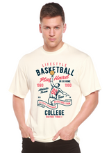 Load image into Gallery viewer, Life Style Basketball Men's Bamboo Viscose/Organic Cotton Short Sleeve Graphic T-Shirt
