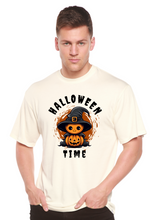 Load image into Gallery viewer, Halloween Time Unisex Bamboo Viscose/Organic Cotton Short Sleeve Graphic T-Shirt
