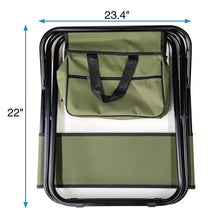 Load image into Gallery viewer, 4-Piece: Folding Outdoor Chair with Storage Bag
