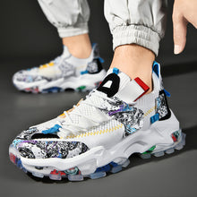 Load image into Gallery viewer, Men's Fashion Camouflage Sports Casual Shoes Couple Outdoor Mesh Breathable Non-slip Lightweight Soft Men's Breathable Lightweight Sneakers Jogging Workout Gym Walking Shoes For Men

