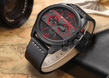 Load image into Gallery viewer, Men's  Waterproof Retro Style Watch With Excellent  Background, Chronometers  Large Numbers Perfect Gift

