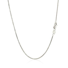 Load image into Gallery viewer, 14k White Gold Octagonal Box Chain (1.00 mm)
