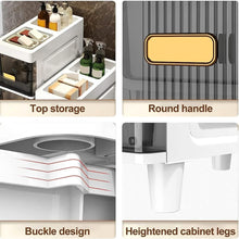 Load image into Gallery viewer, Slimline Multi-Drawer Storage Cabinet – 3, 4, or 6 Layer
