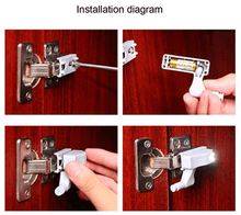 Load image into Gallery viewer, LED Inner Hinge lamp Under Cabinet Light Universal Wardrobe Light Sensor Led  For Cupboard Closet Kitchen Bedroom Decor Lamp
