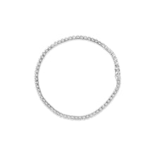 Load image into Gallery viewer, 14K White Gold 4.0 Cttw Classic Lab-Grown Diamond Tennis Bracelet (F-G Color, VS2-SI1 Clarity) - 7" Inches
