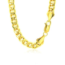 Load image into Gallery viewer, 6.5mm 10k Yellow Gold Light Miami Cuban Chain
