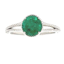 Load image into Gallery viewer, 1.28ct Emerald  14KT White Gold
