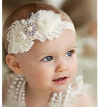 Load image into Gallery viewer, Christmas Baby Girl Headband Hair Accessories Cloth Tie Newborn Headwear Ribbon Bow For Girls
