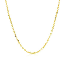 Load image into Gallery viewer, 14k Yellow Gold Diamond Cut Cable Link Chain (1.50 mm)
