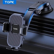 Load image into Gallery viewer, TOPK D38C Car Phone Holder – Adjustable Dashboard Mount
