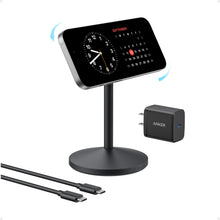 Load image into Gallery viewer, Anker MagGo Wireless Charger (Stand) with Adapter and Cable BOA
