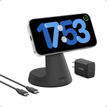 Load image into Gallery viewer, Anker MagGo Wireless Charger (2-in-1, Dock Stand) with USB-C Cable BOA

