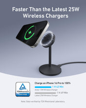 Load image into Gallery viewer, Anker MagGo Wireless Charger (Stand) with Adapter and Cable BOA
