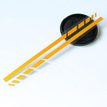 Load image into Gallery viewer, 1Pair Car Rear View Mirror Sticker Reflective Decal Vinyl Sticker Decal Stripe Sticker  Car Rear View Mirror Stickers Car Body Stickers Waterproof Reflective Car Side Stickers Auto Side Stripe Decals  Side Mirror Reflective Decals Auto Rearview Stickers
