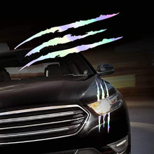 Load image into Gallery viewer, 1Pair Car Rear View Mirror Sticker Reflective Decal Vinyl Sticker Decal Stripe Sticker  Car Rear View Mirror Stickers Car Body Stickers Waterproof Reflective Car Side Stickers Auto Side Stripe Decals  Side Mirror Reflective Decals Auto Rearview Stickers
