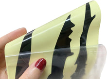 Load image into Gallery viewer, 1Pair Car Rear View Mirror Sticker Reflective Decal Vinyl Sticker Decal Stripe Sticker  Car Rear View Mirror Stickers Car Body Stickers Waterproof Reflective Car Side Stickers Auto Side Stripe Decals  Side Mirror Reflective Decals Auto Rearview Stickers
