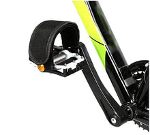 Load image into Gallery viewer, 1pair Nylon Bicycle Pedal Straps Toe Clip Foot Strap Belt Adhesively Bicycle Pedal Tape Fixed Gear Bike Cycling Cover Universal Bicycle Fixed Strap Anti-Slip Double Adhesive Pedal Toe Clip Strap Cycling Pedal Accessory

