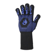 Load image into Gallery viewer, 1PC 1472 Degrees Extreme Heat Resistant Grilling Glove for BBQ Oven Smoker Stove Firepit Fryer Barbeque Oven Mitt BBQ Gloves Heat Resistant Oven Mitts Grilling Gloves
