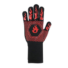 Load image into Gallery viewer, 1PC 1472 Degrees Extreme Heat Resistant Grilling Glove for BBQ Oven Smoker Stove Firepit Fryer Barbeque Oven Mitt BBQ Gloves Heat Resistant Oven Mitts Grilling Gloves

