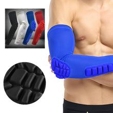 Load image into Gallery viewer, 1Pc Arm Sleeve Armband Elbow Sport Basketball Football Anti-Slip Anti-Collision Support Elastic Protective Pad Arm Guard Padded Compression Arm Sleeve With Protection Elbow One Piece Comfortable Arm Cover
