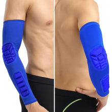 Load image into Gallery viewer, 1Pc Arm Sleeve Armband Elbow Sport Basketball Football Anti-Slip Anti-Collision Support Elastic Protective Pad Arm Guard Padded Compression Arm Sleeve With Protection Elbow One Piece Comfortable Arm Cover
