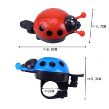 Load image into Gallery viewer, 1PC Bicycle Bell Ring Beetle Ladybug Bell Ring For Bike Cute Horn Alarm Bell Child Bicycle Accessories Bell Ring Beetle Cartoon Cycling Bell Lovely Kids Ladybug Bell Ring For Bike Ride Horn Alarm Bicycle Accessories.
