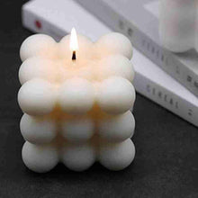 Load image into Gallery viewer, 1pc Cube Wax Fragrance Candle Bougie Rose Scented Candles Cute Wax Candles Cube Scented Candle Handmade Decorative Candle Hand Poured Scented Candle Home Decor Candle for Bedroom Aesthetic  Home Geometric Decoration Cube Wax Fragrance Candle
