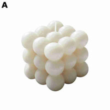 Load image into Gallery viewer, 1pc Cube Wax Fragrance Candle Bougie Rose Scented Candles Cute Wax Candles Cube Scented Candle Handmade Decorative Candle Hand Poured Scented Candle Home Decor Candle for Bedroom Aesthetic  Home Geometric Decoration Cube Wax Fragrance Candle
