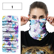 Load image into Gallery viewer, 1PC Fashion Men Women Head Face Neck Sunshade Collar Gaiter Tube Bandana Scarf Sports Headwear Scarf Dustproof Outdoor Fishing Face Mask Reusable Washable Cloth Bandanas Women Men Neck Gaiter Cover Turban Multipurpose Balaclava
