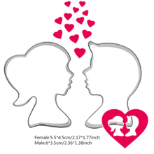 Load image into Gallery viewer, 1PC Kitchen Cookie Cutter Cat Shaped Aluminium Mold Sugarcraft Cake Cookies Pastry Baking Cutter Mould Cake Decorating Tools Cute Cat Cookie Cutter Mold Cookie Stamp Perfect For Baking Treats Cookies And Crafts
