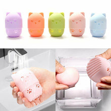 Load image into Gallery viewer, 1PC Luxury Powder Puff Holder Sponge Makeup Drying Case Portable Soft Silicone Cosmetic Sponge Box Holder Elegant Soft Design
