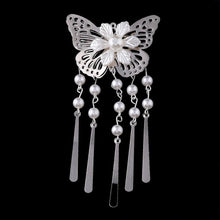 Load image into Gallery viewer, 1Pc New Chinese Style Hair Clips for Women Cherry Hairpin Girls Elegant Ladies Headwear Costume Headdress Wedding Hair Accessories for Brides and Bridesmaids
