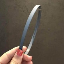 Load image into Gallery viewer, 1PC Plastic Fashion Frosted Wide Headband Hair Band Headwear Bezel Hair Accessories For Woman Satin Covered Resin Hairbands Gorgeous Hair Accessories For Women
