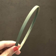 Load image into Gallery viewer, 1PC Plastic Fashion Frosted Wide Headband Hair Band Headwear Bezel Hair Accessories For Woman Satin Covered Resin Hairbands Gorgeous Hair Accessories For Women
