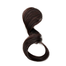 Load image into Gallery viewer, 1Pc Pretty Girls Fake Front Hair Bangs Hair Styling Accessory Beautiful Fashion Synthetic Curled Hair Extension Natural Flat Neat Bangs With Temples For Women One Piece Hairpiece
