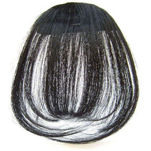 Load image into Gallery viewer, 1Pc Pretty Girls Fake Front Hair Bangs Hair Styling Accessory Beautiful Fashion Synthetic Curled Hair Extension Natural Flat Neat Bangs With Temples For Women One Piece Hairpiece
