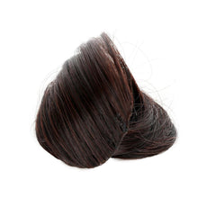 Load image into Gallery viewer, 1Pc Pretty Girls Fake Front Hair Bangs Hair Styling Accessory Beautiful Fashion Synthetic Curled Hair Extension Natural Flat Neat Bangs With Temples For Women One Piece Hairpiece
