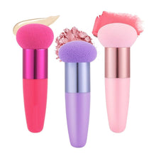 Load image into Gallery viewer, 1PC Womens Powder Sponge Beauty Cosmetic Puff Face Makeup Brushes Tools with Handle Makeup Brush Professional Soft Mushroom Head
