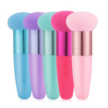 Load image into Gallery viewer, 1PC Womens Powder Sponge Beauty Cosmetic Puff Face Makeup Brushes Tools with Handle Makeup Brush Professional Soft Mushroom Head
