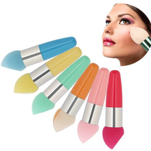 Load image into Gallery viewer, 1PC Womens Powder Sponge Beauty Cosmetic Puff Face Makeup Brushes Tools with Handle Makeup Brush Professional Soft Mushroom Head
